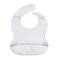Food Grade Waterproof Silicone Baby Bibs Easily Clean Silicone Bibs